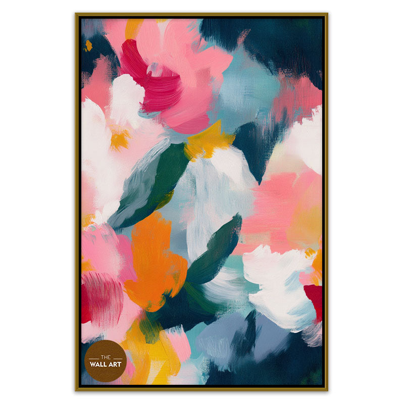 VIBRANT PETAL SPLASH I