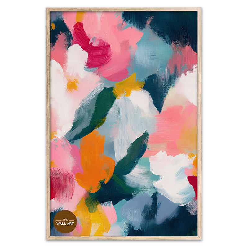 VIBRANT PETAL SPLASH I