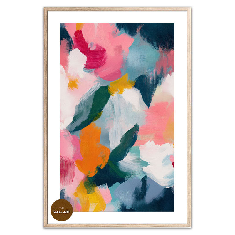 VIBRANT PETAL SPLASH I