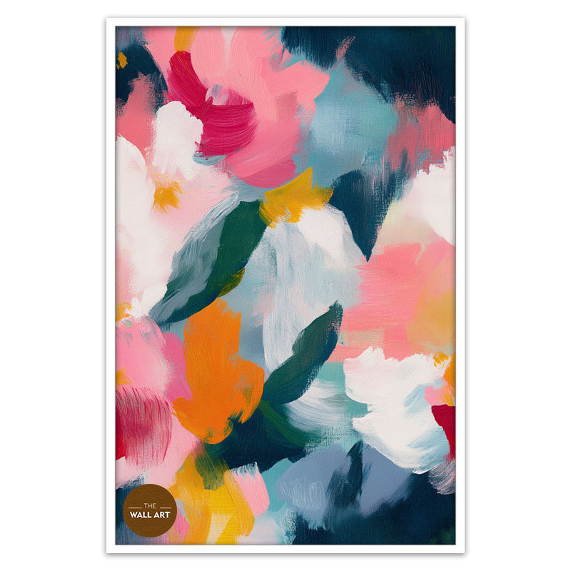 VIBRANT PETAL SPLASH I