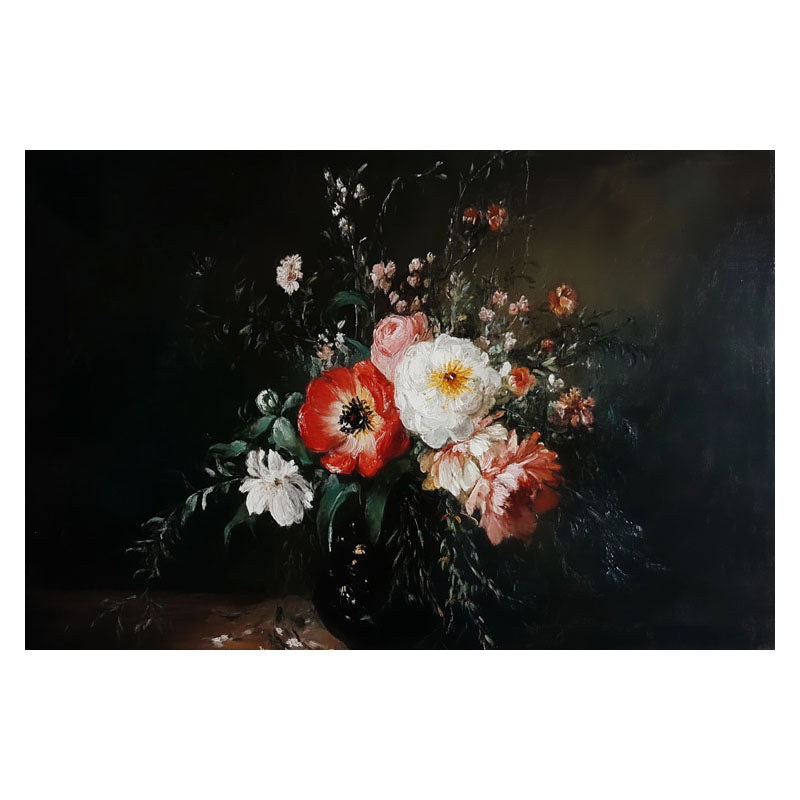 VINTAGE FLOWERS IN DARK II
