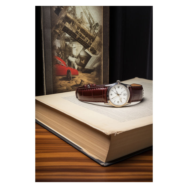 VINTAGE WATCH AND BOOK I