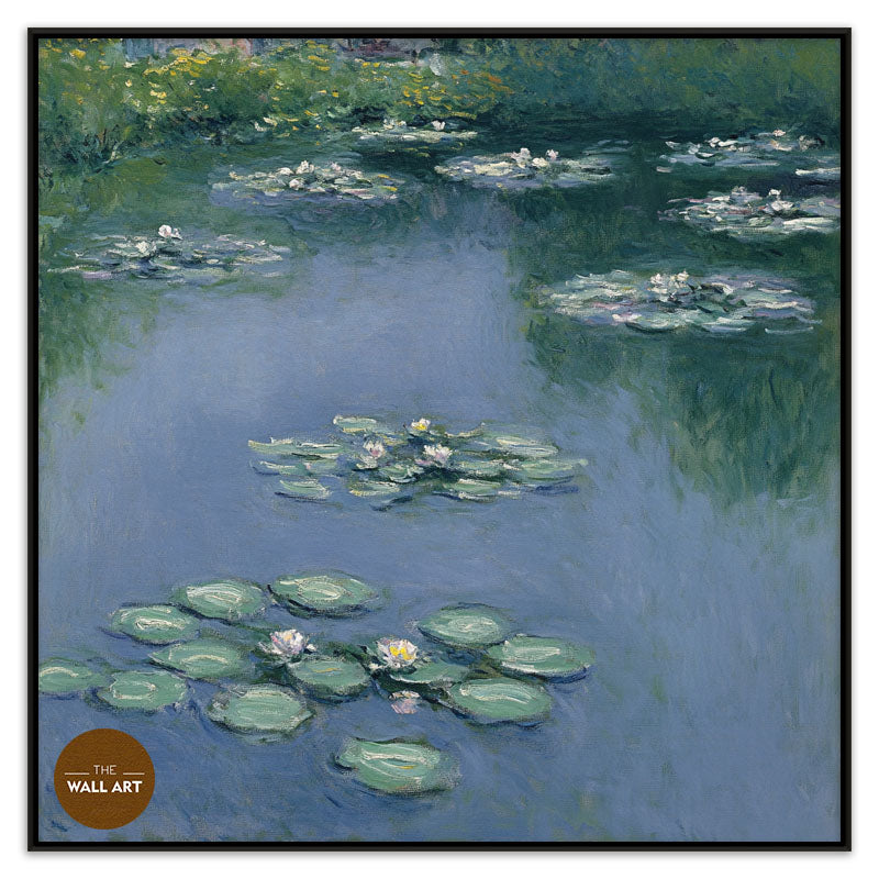WATER LILY GREEN POND
