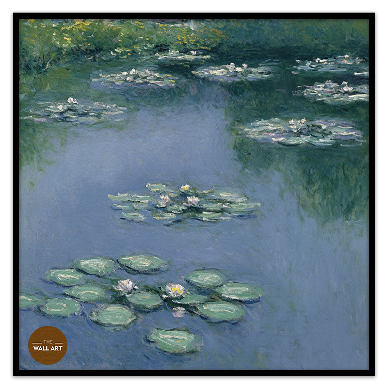 WATER LILY GREEN POND