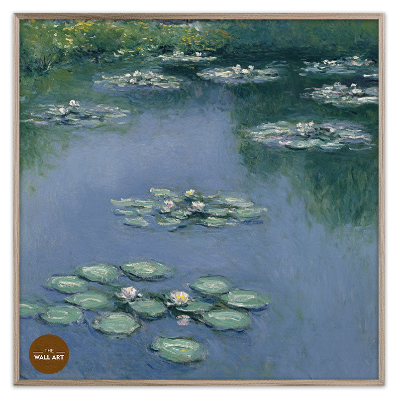 WATER LILY GREEN POND