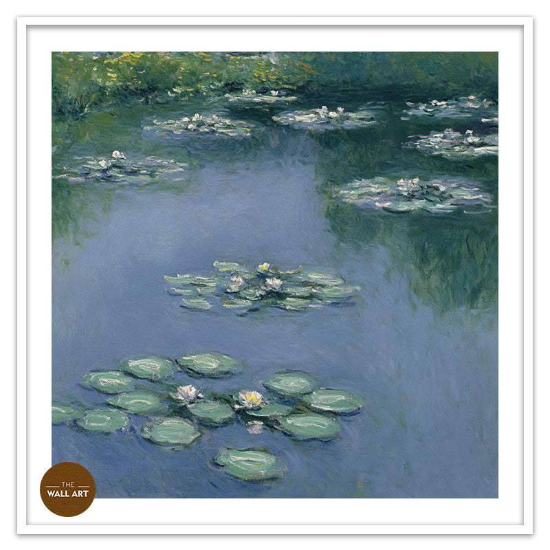 WATER LILY GREEN POND