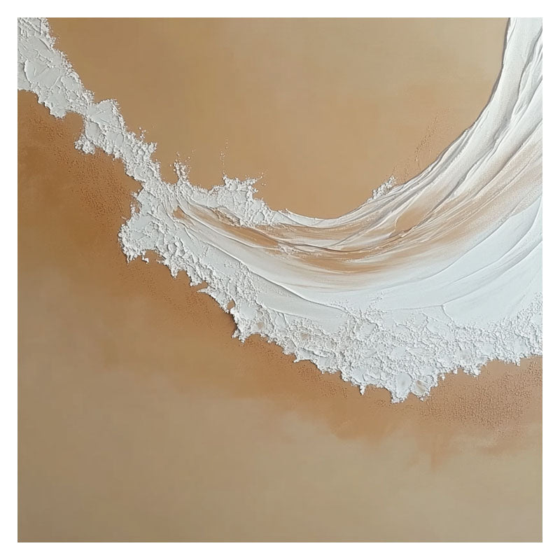 WAVE ON SANDY BEACH