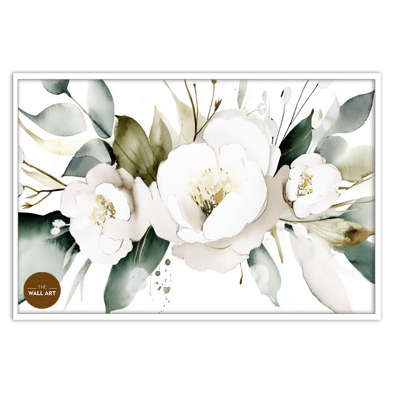 WHITE PEONIES