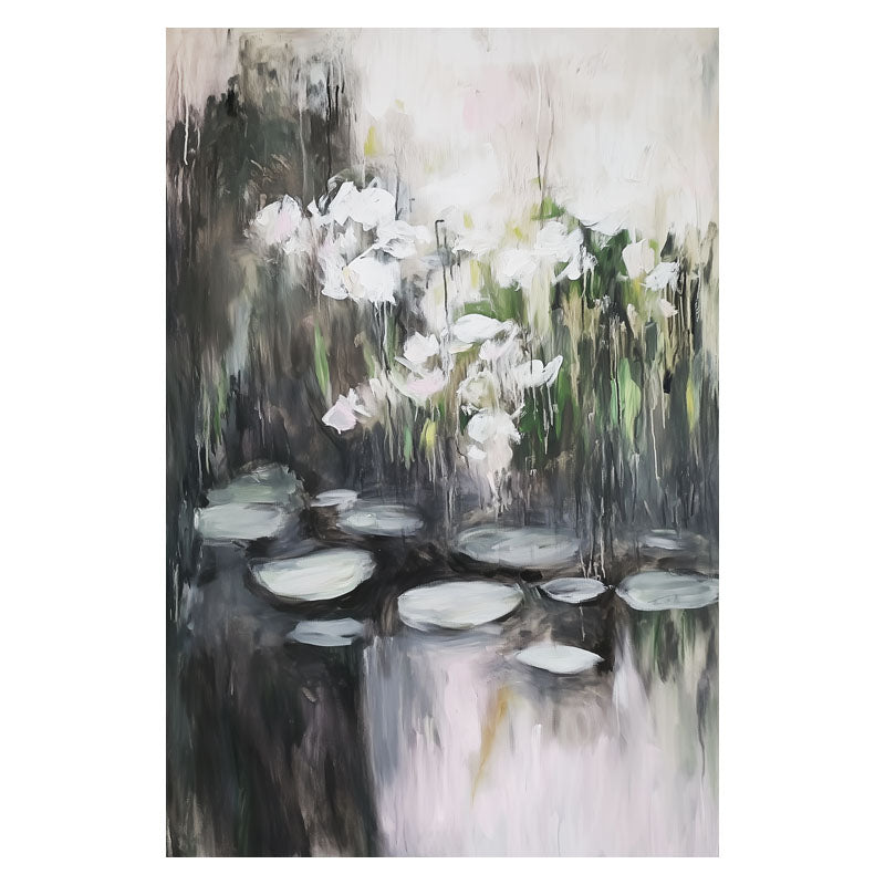 WHITE WATER LILIES