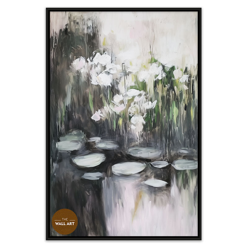 WHITE WATER LILIES