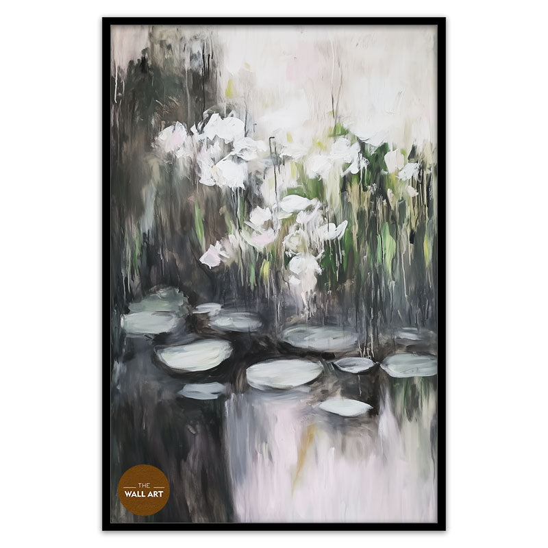 WHITE WATER LILIES