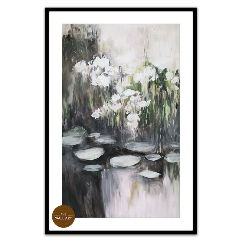 WHITE WATER LILIES