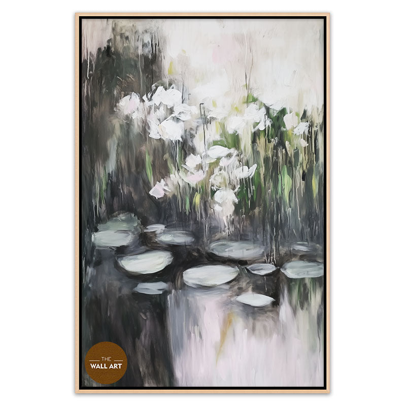 WHITE WATER LILIES
