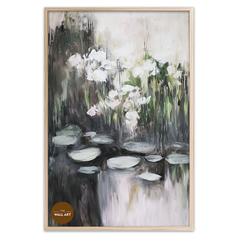 WHITE WATER LILIES