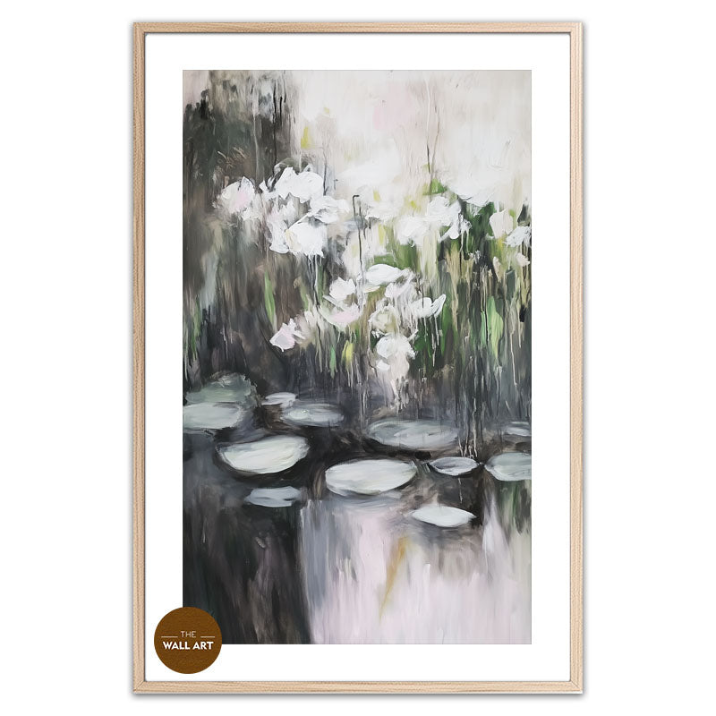 WHITE WATER LILIES