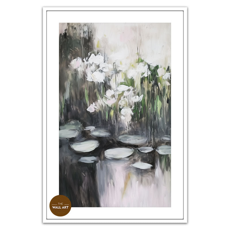 WHITE WATER LILIES