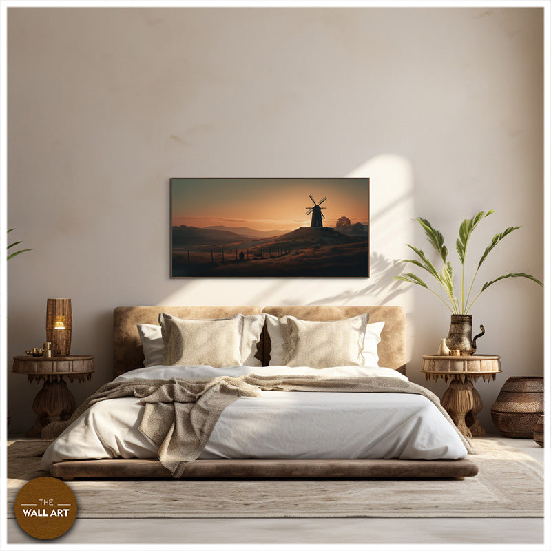 WINDMILL IN SUNSET III