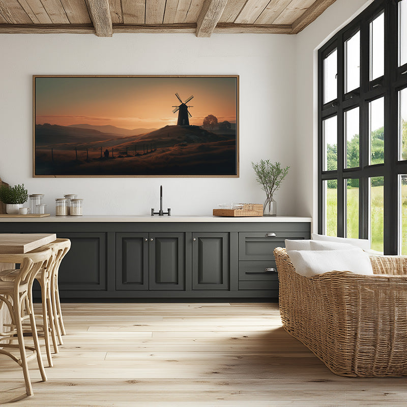 WINDMILL IN SUNSET III