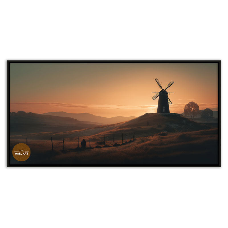 WINDMILL IN SUNSET III