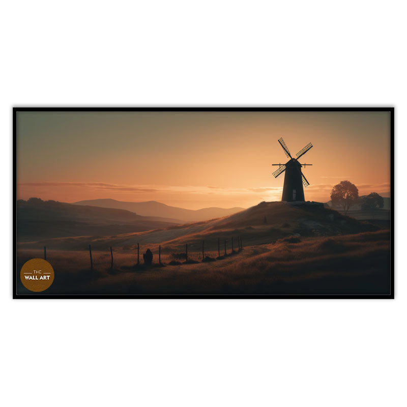 WINDMILL IN SUNSET III