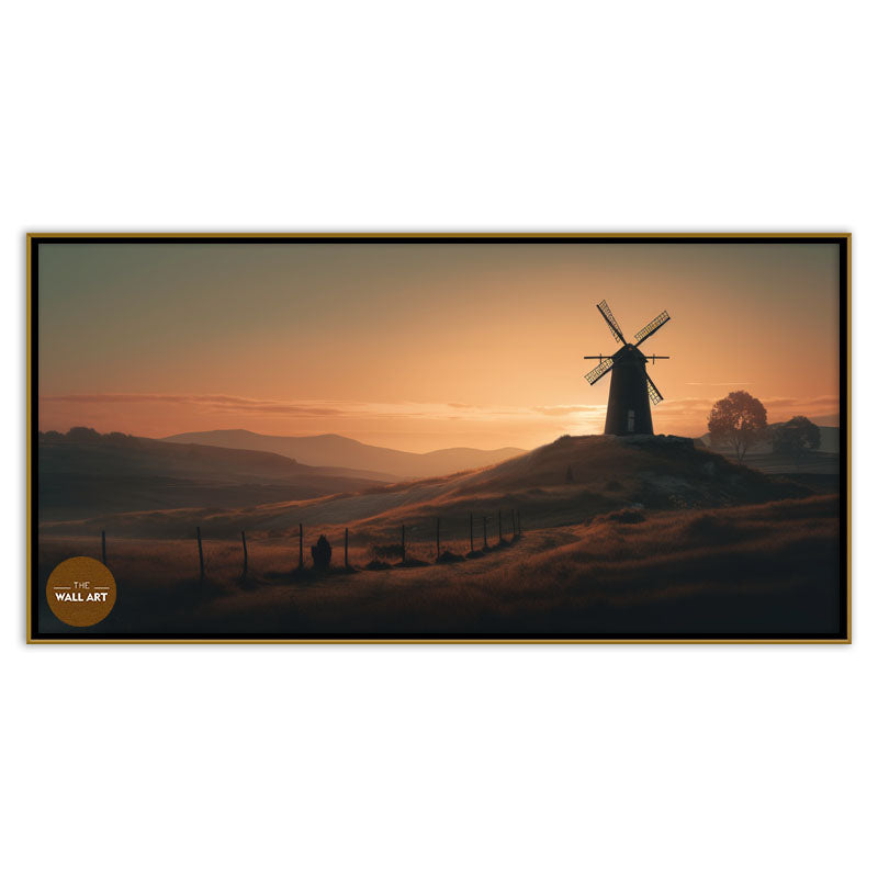 WINDMILL IN SUNSET III