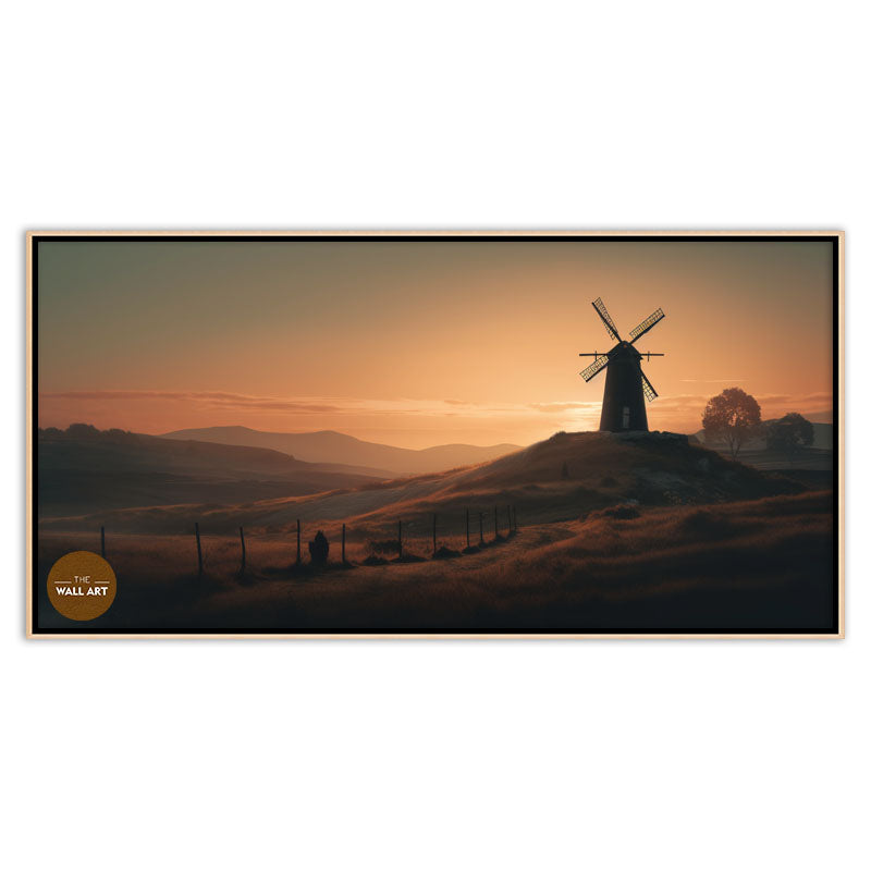 WINDMILL IN SUNSET III