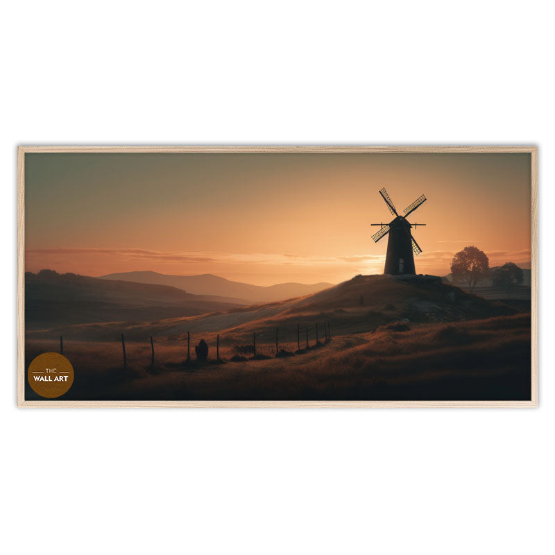 WINDMILL IN SUNSET III