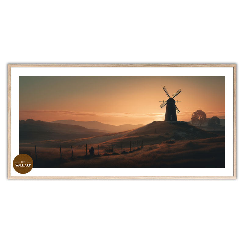 WINDMILL IN SUNSET III