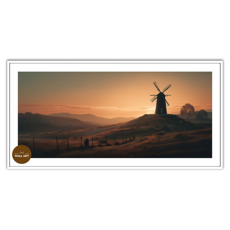 WINDMILL IN SUNSET III