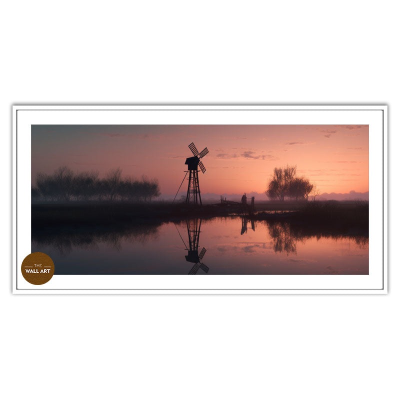 WINDMILL IN SUNSET II