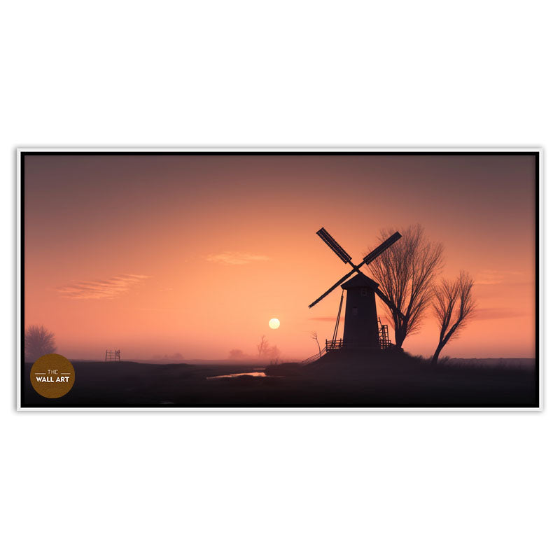 WINDMILL IN SUNSET I
