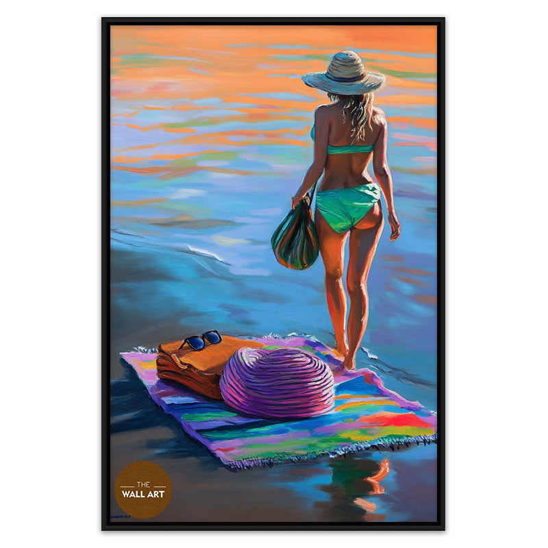 WOMAN ON BEACH II