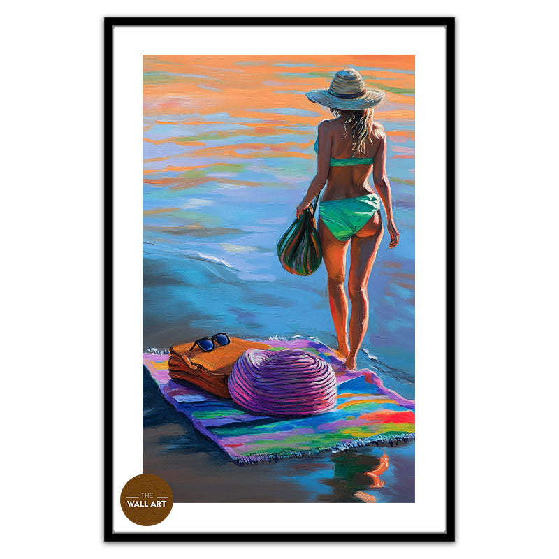 WOMAN ON BEACH II