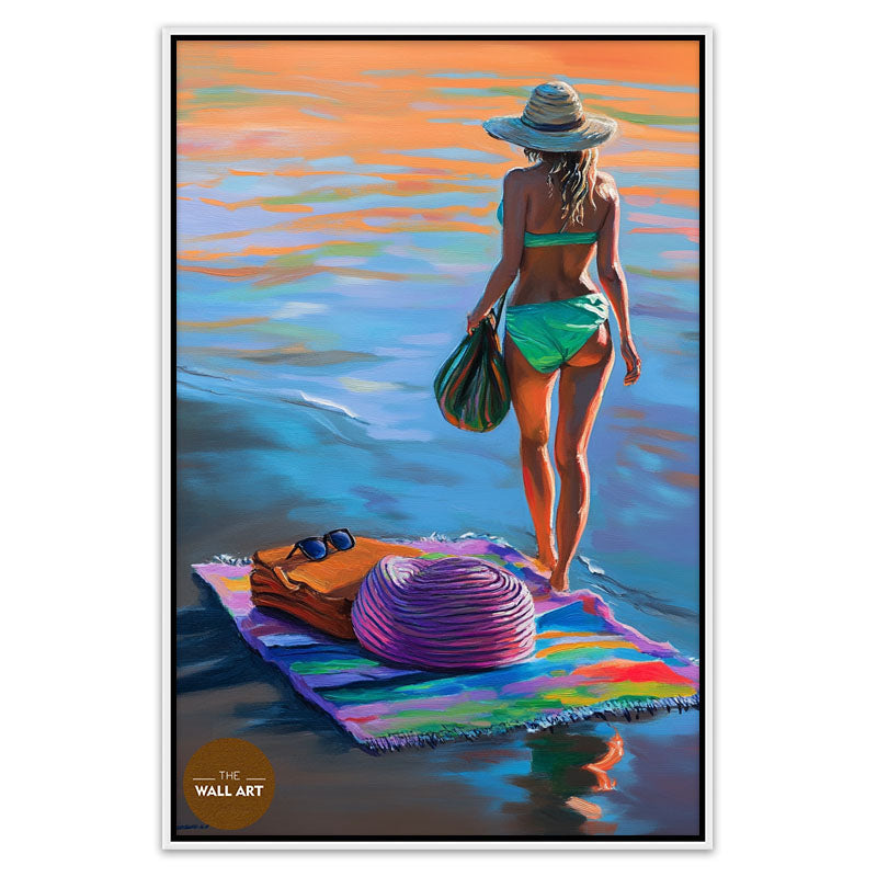 WOMAN ON BEACH II