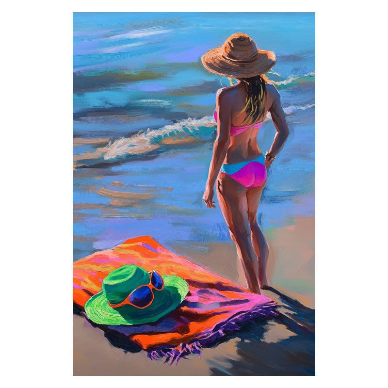 WOMAN ON BEACH I