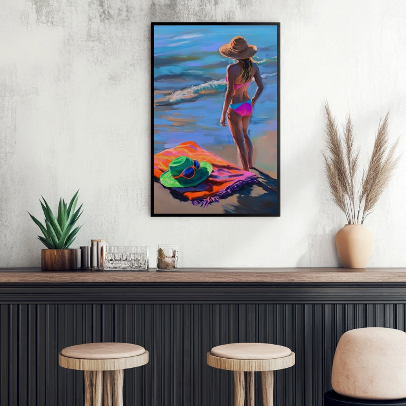 WOMAN ON BEACH I