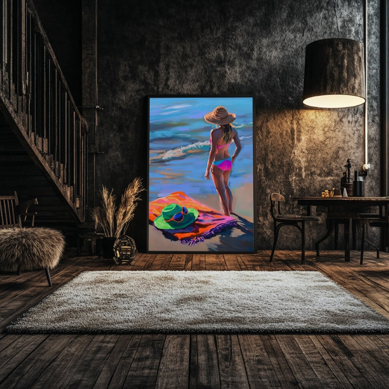 WOMAN ON BEACH I