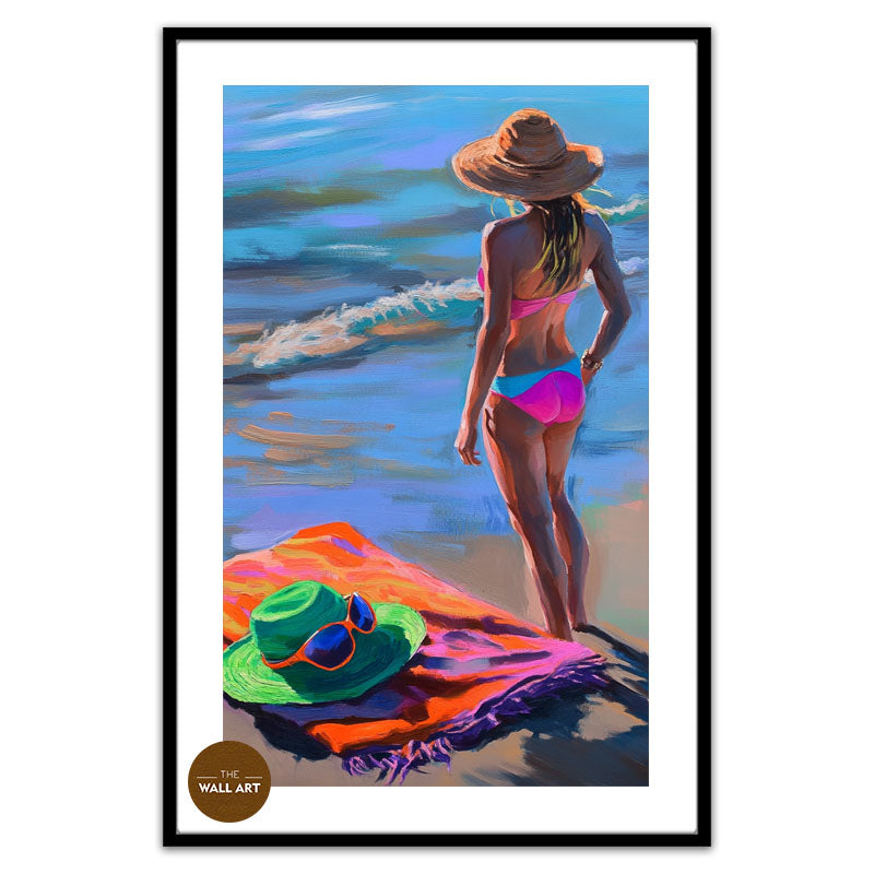 WOMAN ON BEACH I