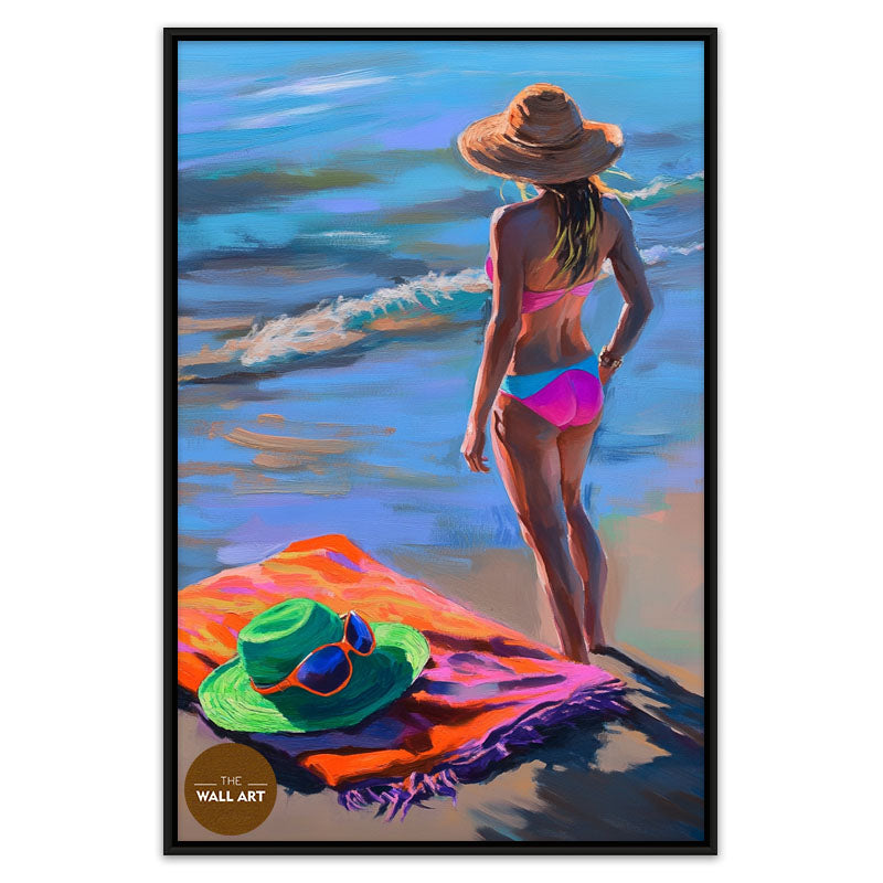 WOMAN ON BEACH I