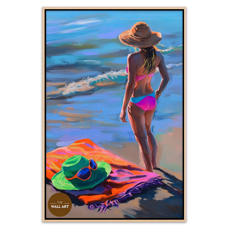 WOMAN ON BEACH I