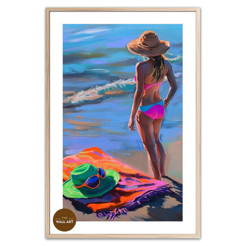 WOMAN ON BEACH I