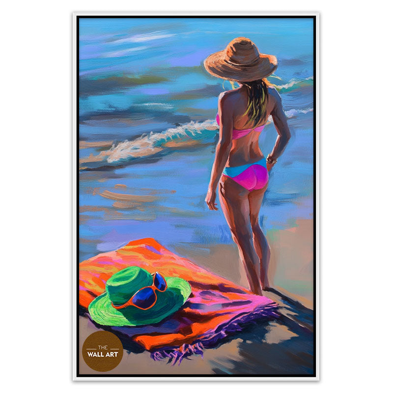 WOMAN ON BEACH I