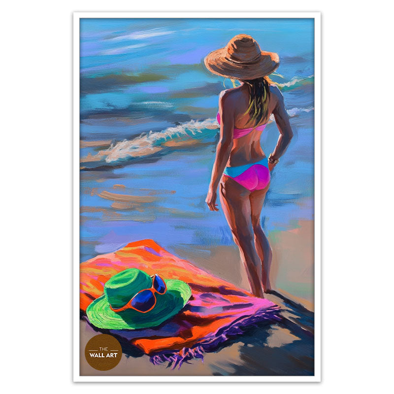 WOMAN ON BEACH I