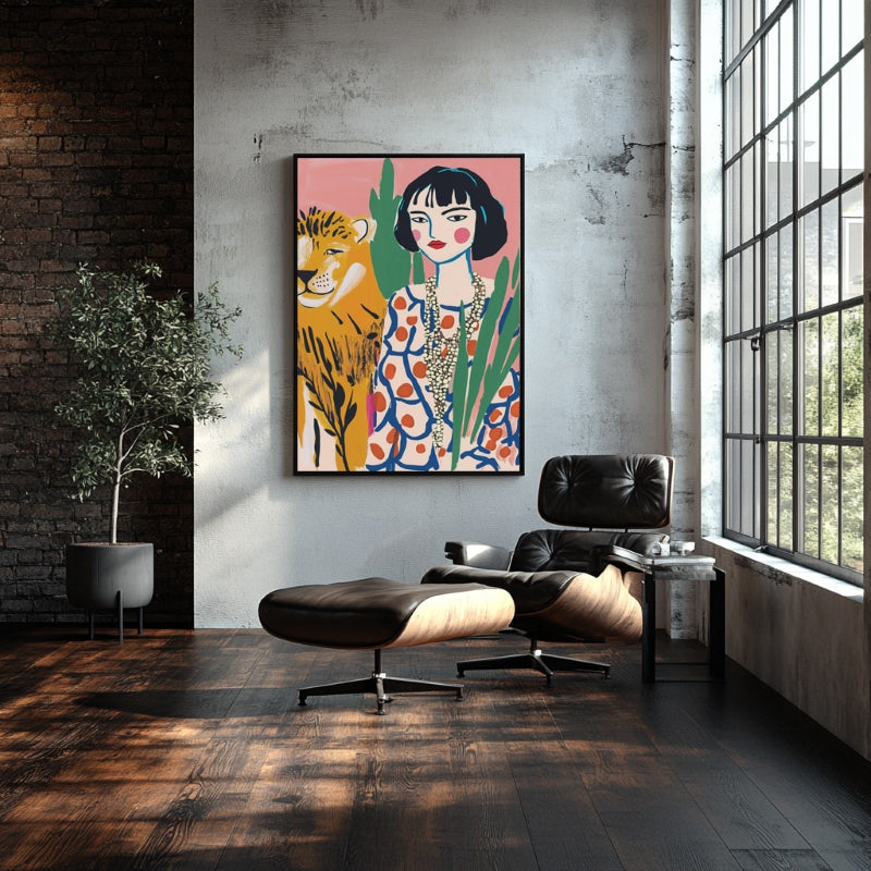 WOMEN AND LION III