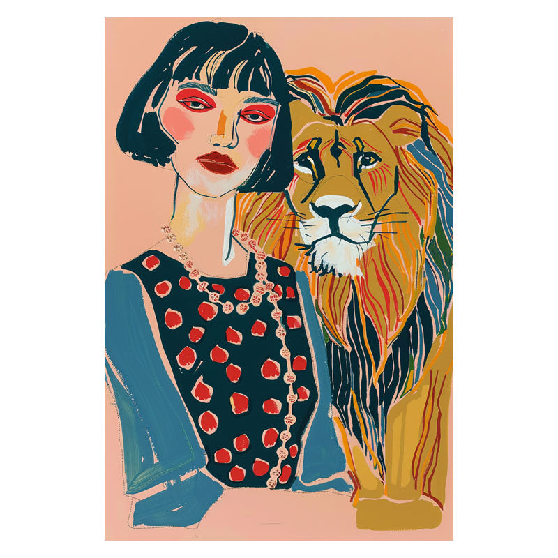 WOMEN AND LION I