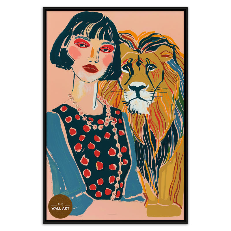 WOMEN AND LION I