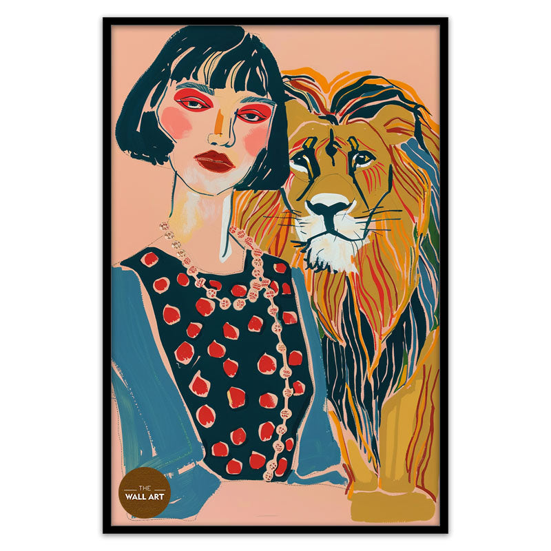 WOMEN AND LION I