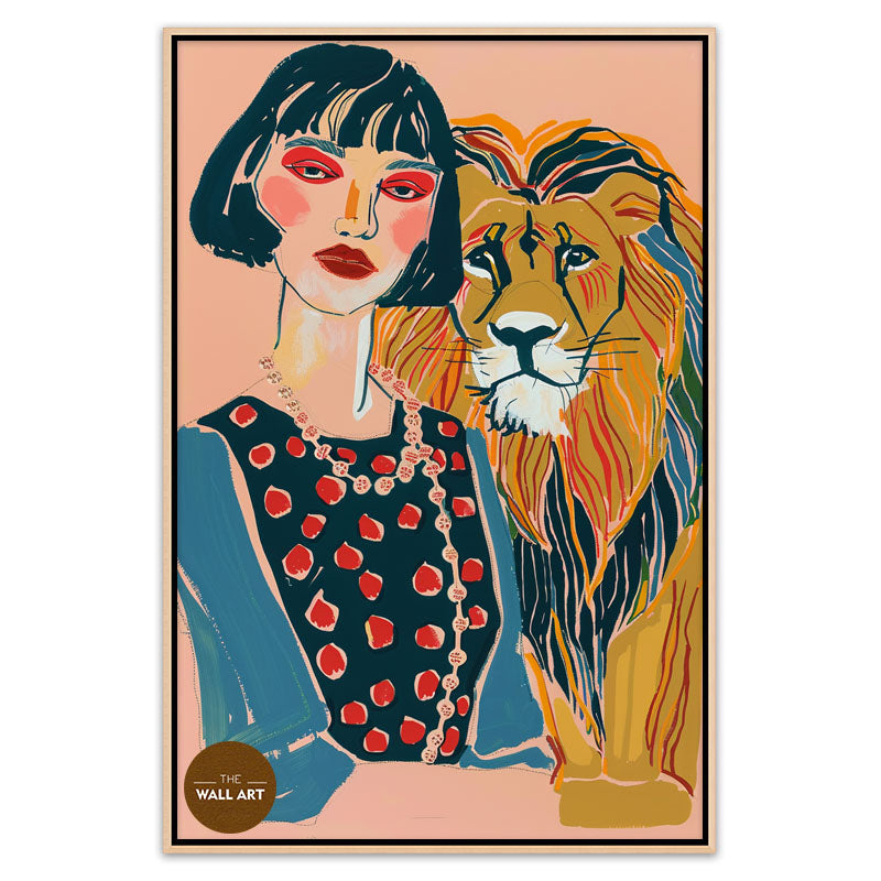 WOMEN AND LION I
