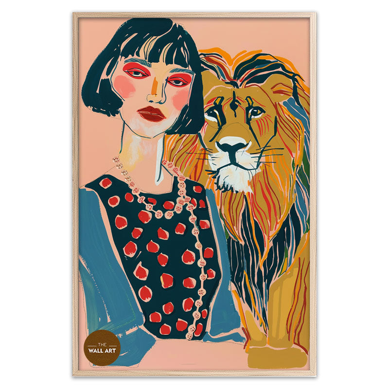 WOMEN AND LION I