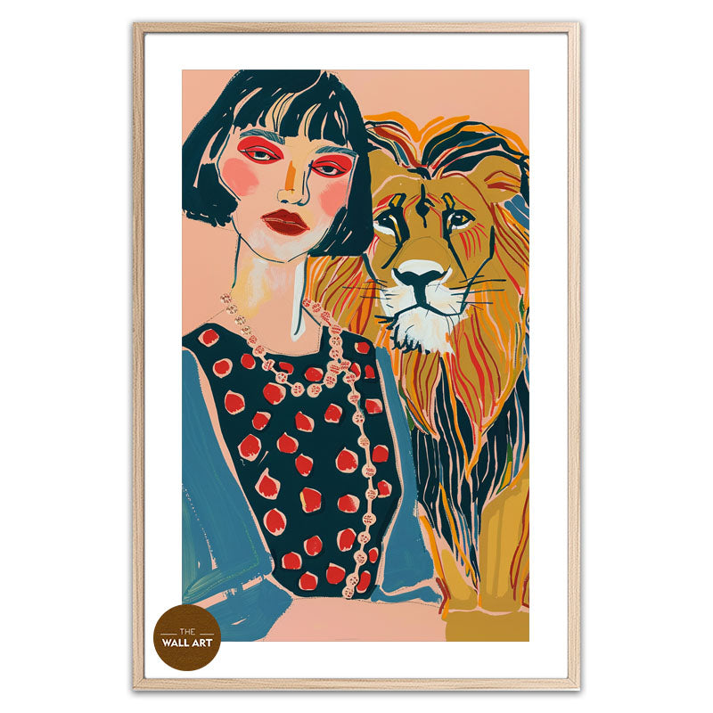 WOMEN AND LION I